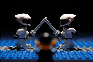 Illustration for article titled Imperial Sportstroopers Invade the Beijing Olympics